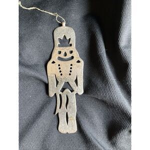 Paul March Sterling Silver Christmas Ornament Nutcracker Rare